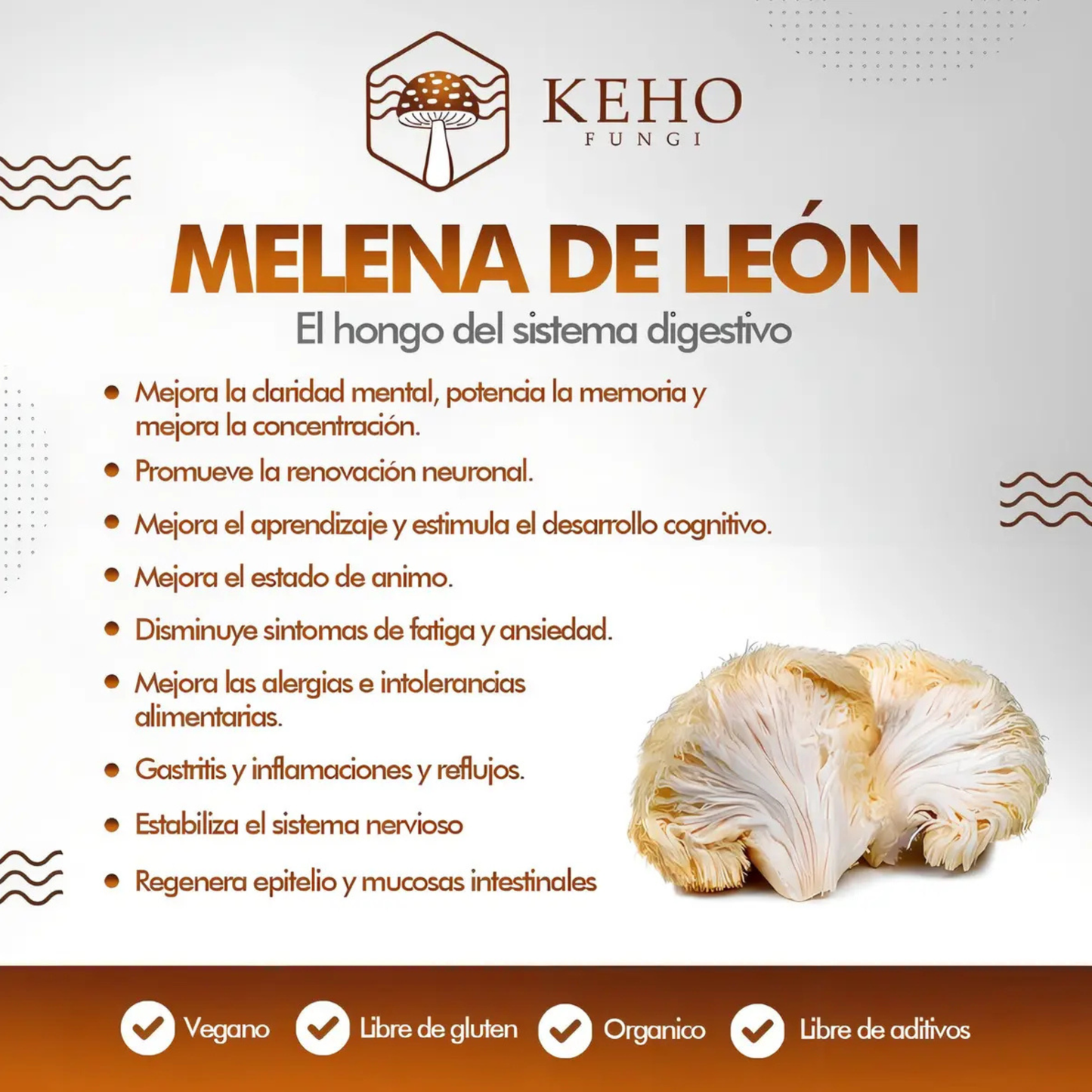 Melena de León Doble Extracto en Gotas 3:1 30 ml