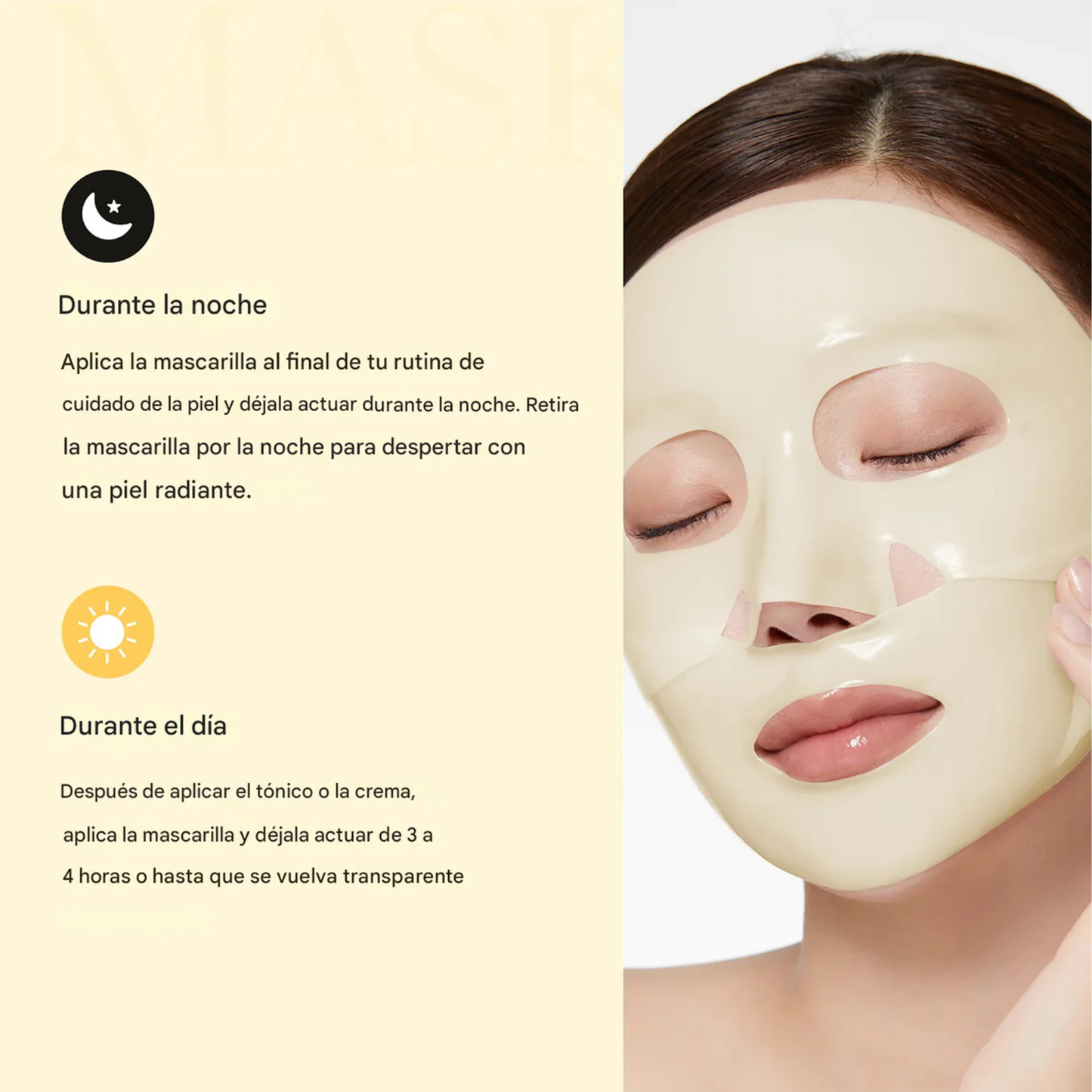 Mascara Hydrogel Kojic Acid & Turmeric - Despigmentante