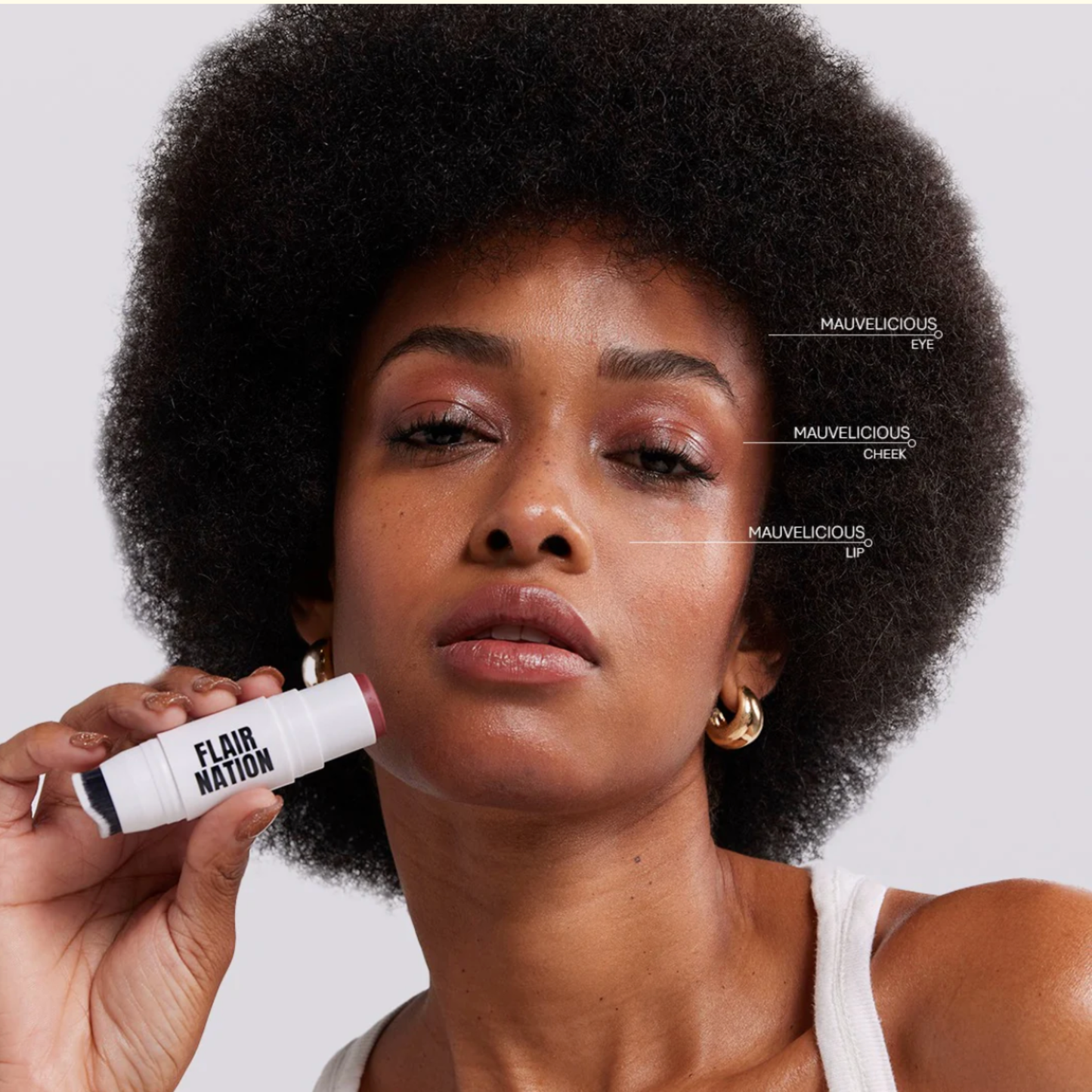 Flair Nation All Over Essential Color Stick - Eye, Cheek & Lip | Mauvelicious 7,6 gr