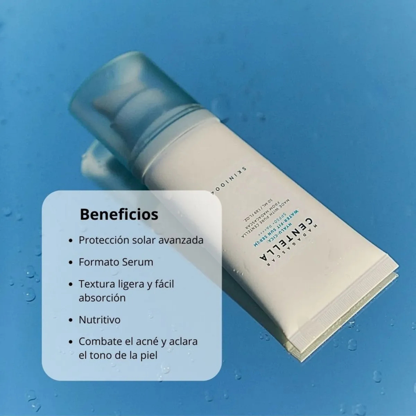 Madagascar Centella Hyalu-Cica Water-Fit Sun Serum 50 ml