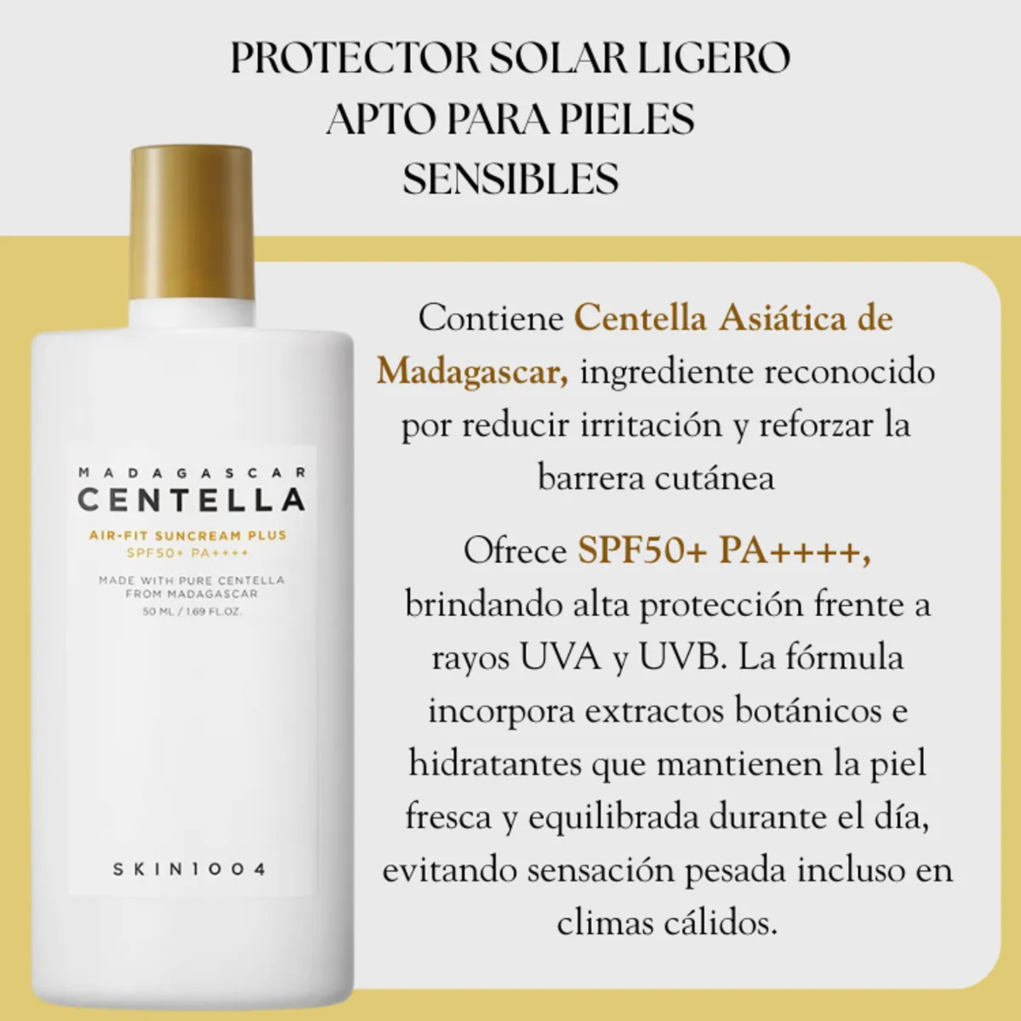 Madagascar Centella Air-Fit Suncream Plus 50 ml