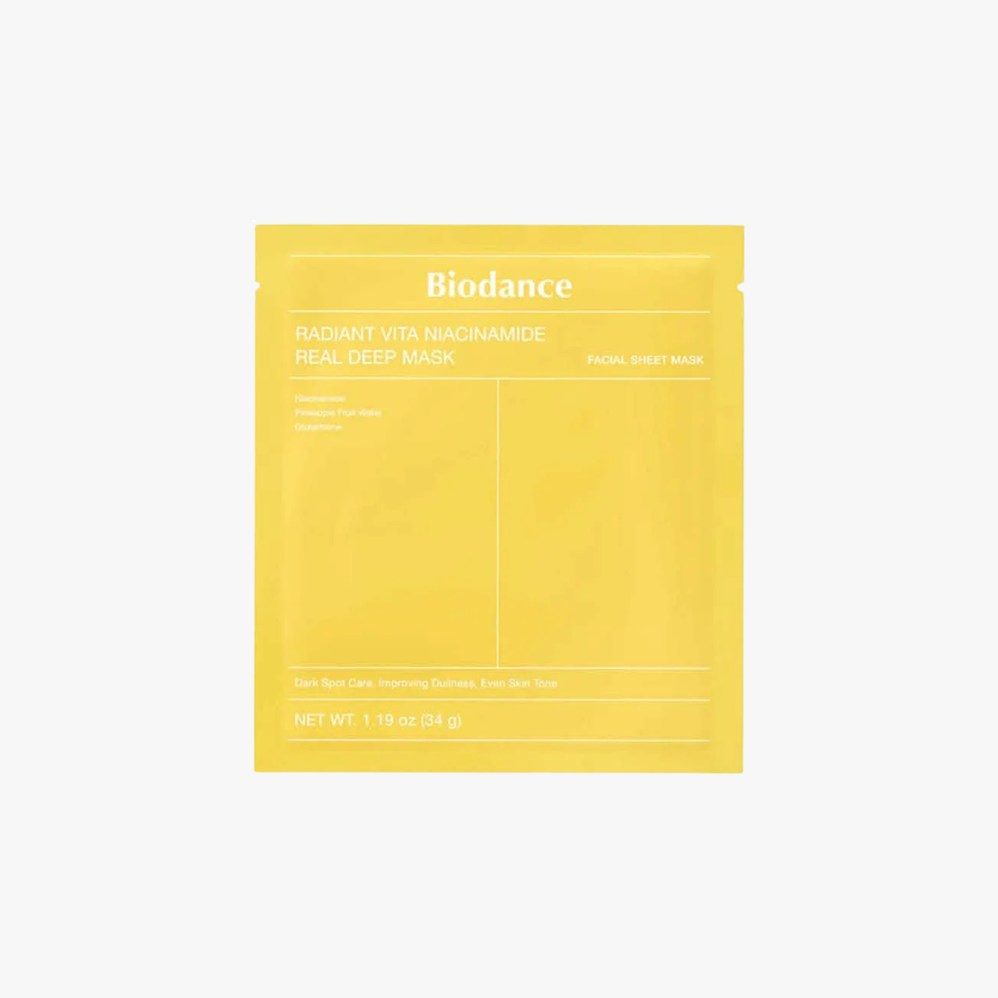 Radiant Vita Niacinamide Real Deep - Mascarilla