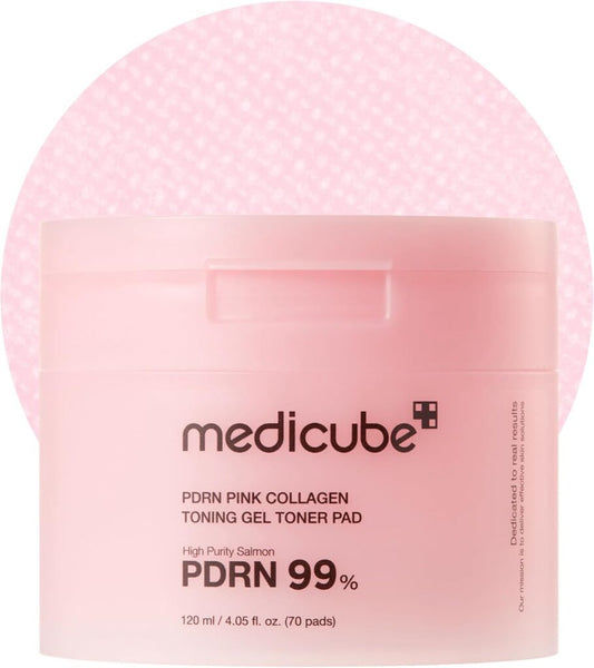 PDRN Pink Toner Gel Pads – 70 pzs