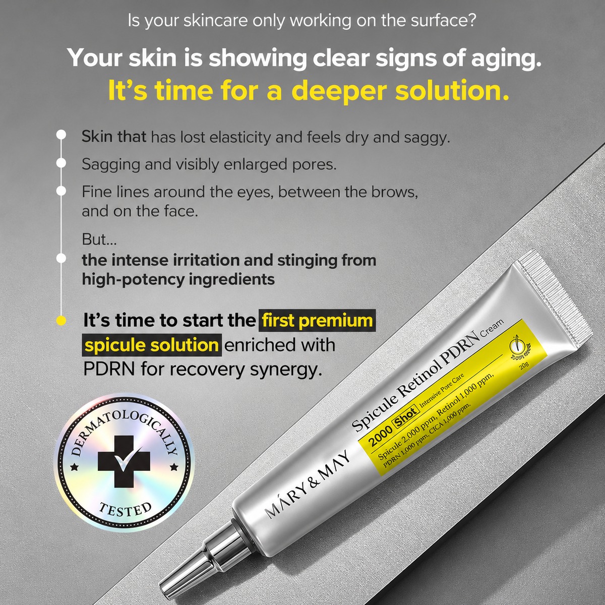 Spicule Retinol PDRN Cream 15G