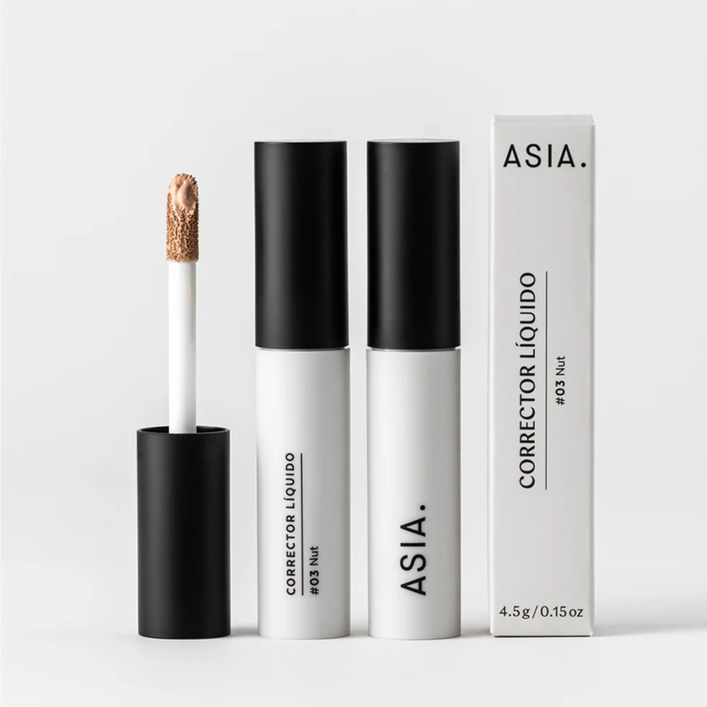 Asia Corrector Líquido #03 Nut 4,5 g