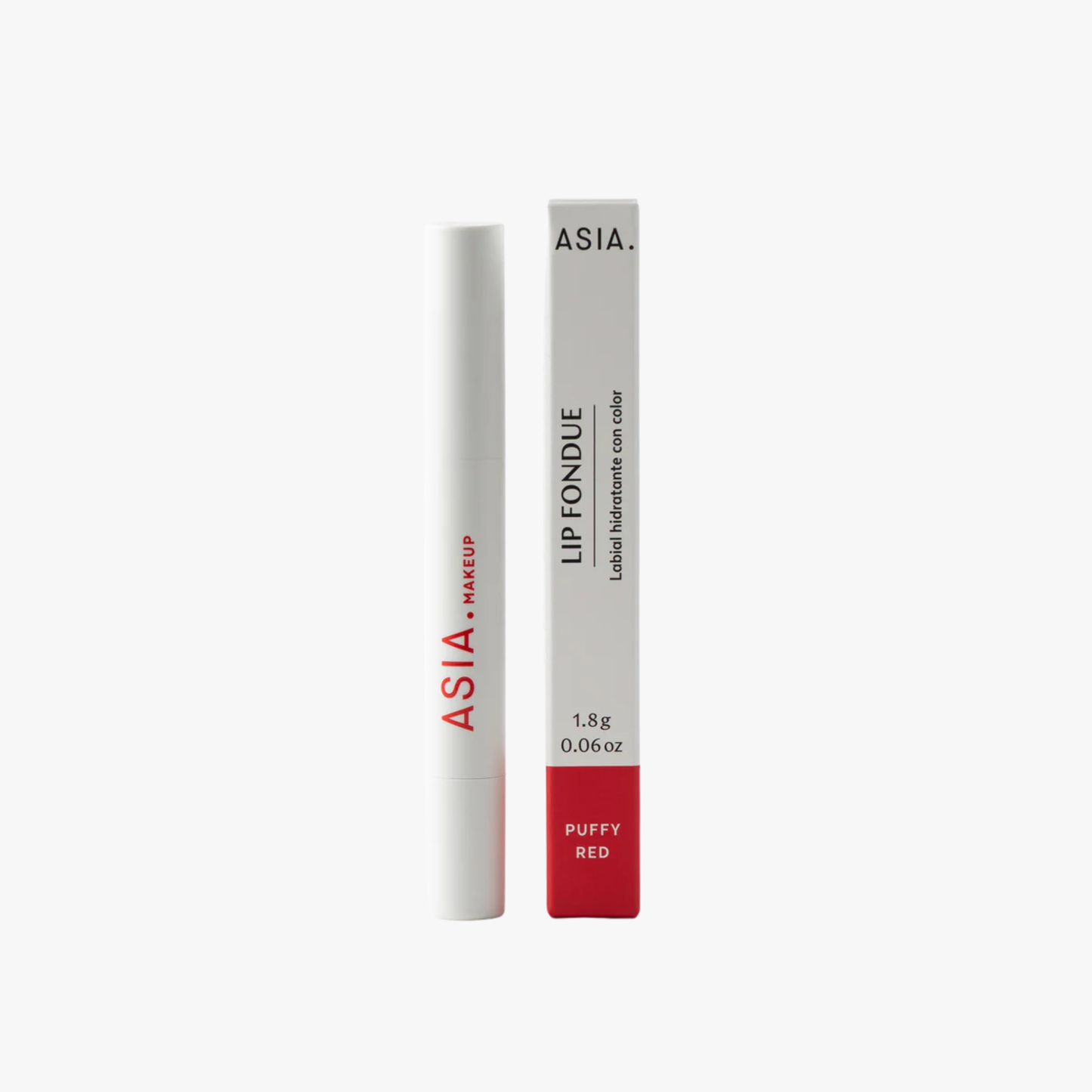 Lip Fondue Puffy Red — labial hidratante con color 1,8 g