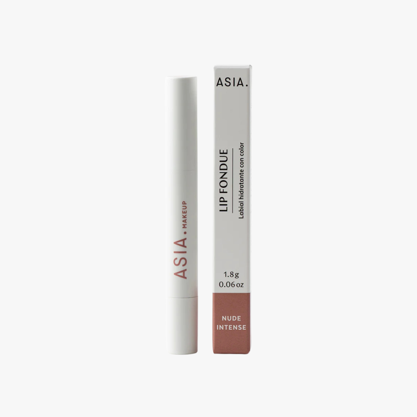 Lip Fondue Nude Intense — labial hidratante con color