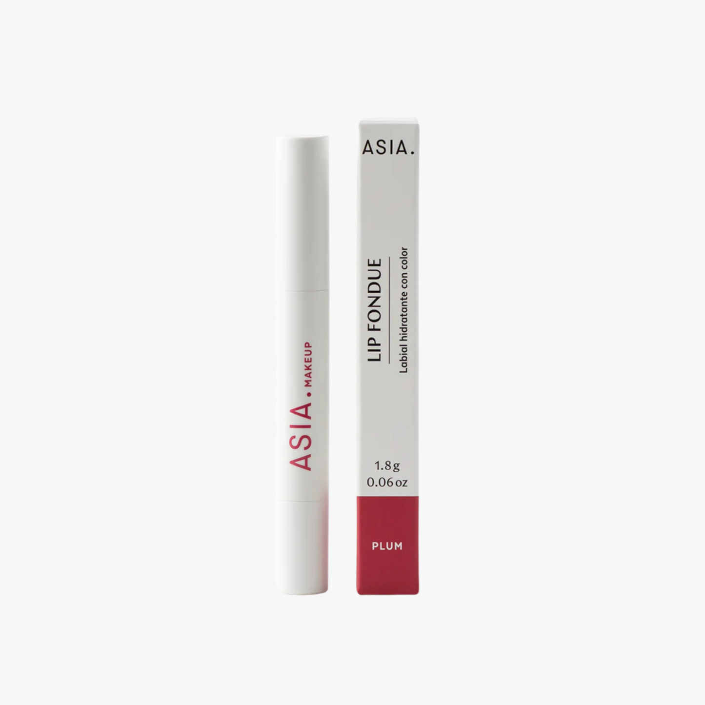 Lip Fondue Plum — labial hidratante con color 1,8 g