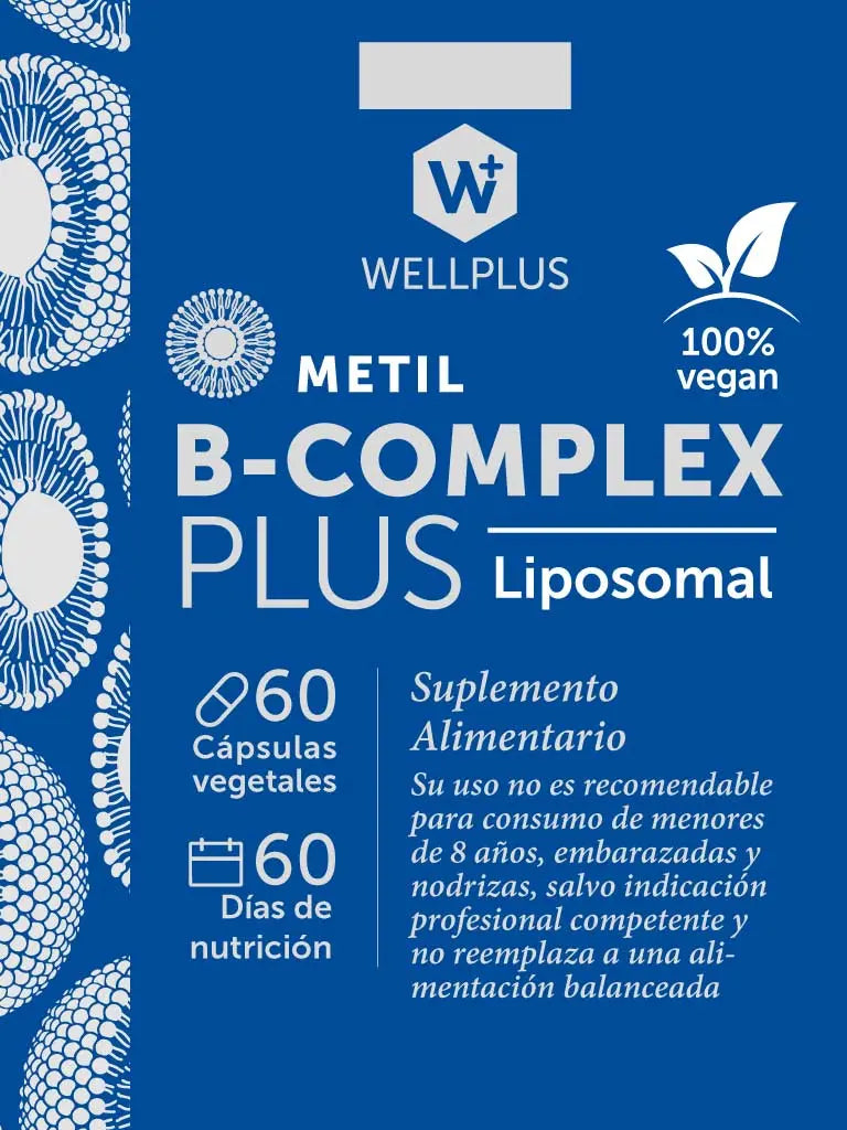 B-Complex Plus Liposomal 60 cápsulas