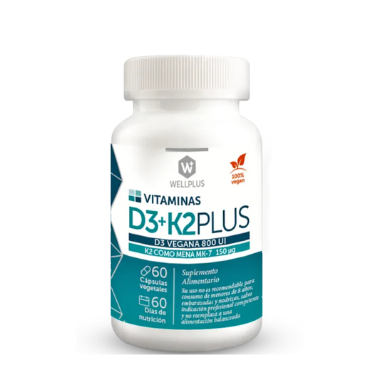 Vitamina D3+K2 Plus
