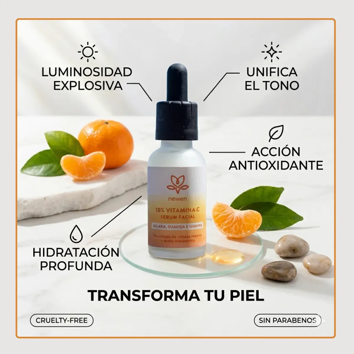 Serum Facial Vitamina C 10% 30 ml