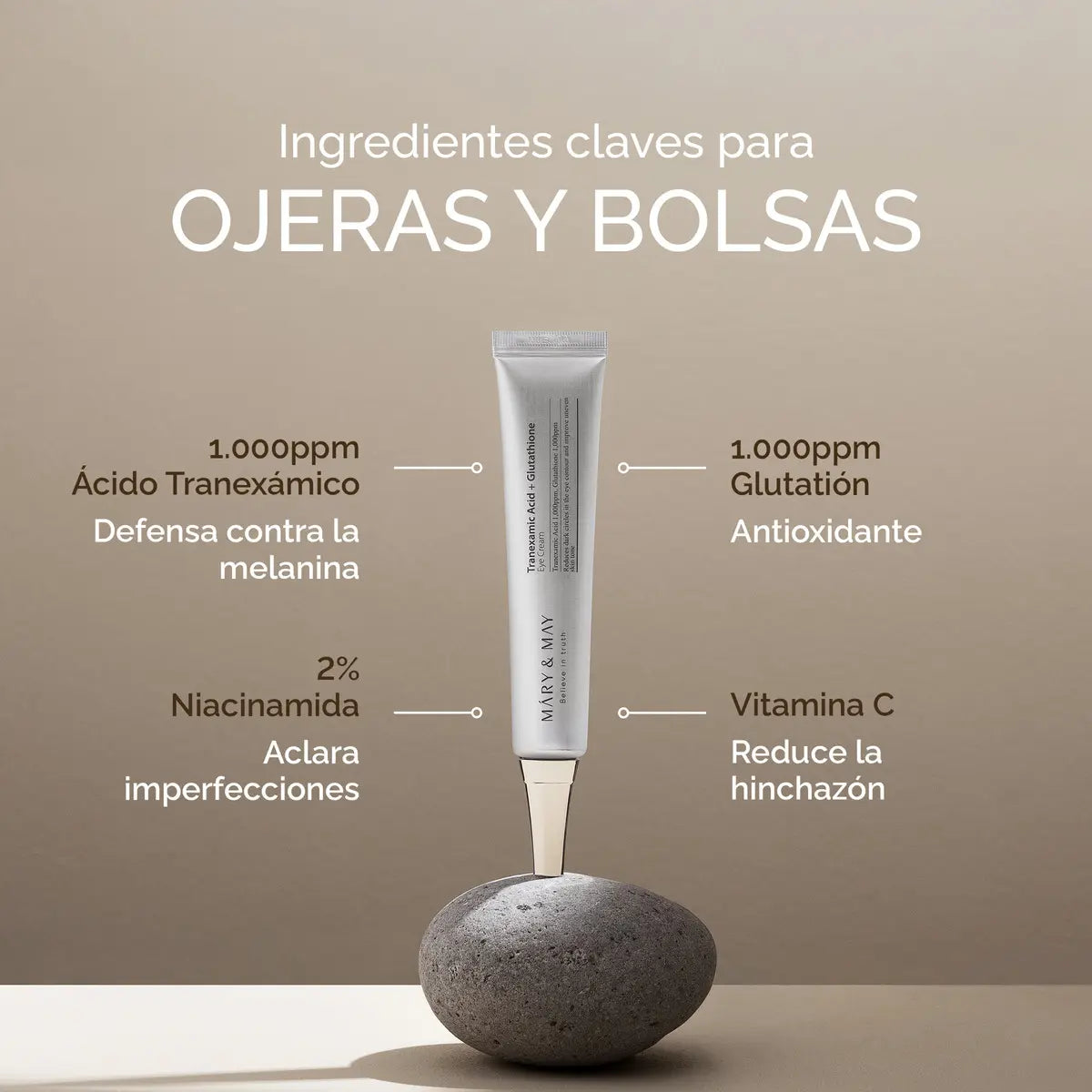 Tranexamic Acid Eye Cream 30 ml Crema Antiojeras