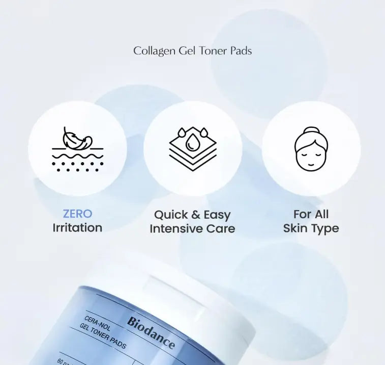 Cera-Nol Gel Toner Pads 140 gr