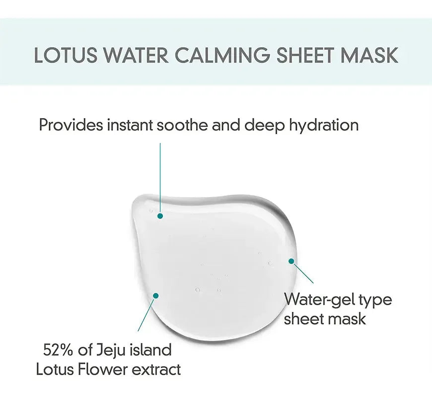 Calming Sensitive Lotus Sheet Mask