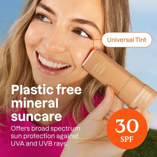 Attitude Oceanly Tinted Mineral Sunscreen Face Stick
