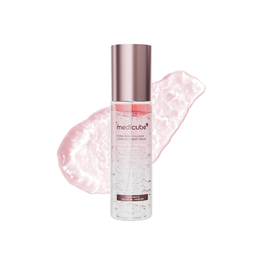 PDRN Pink Collagen Glow Jelly Mist Serum – Bruma Facial 100ml