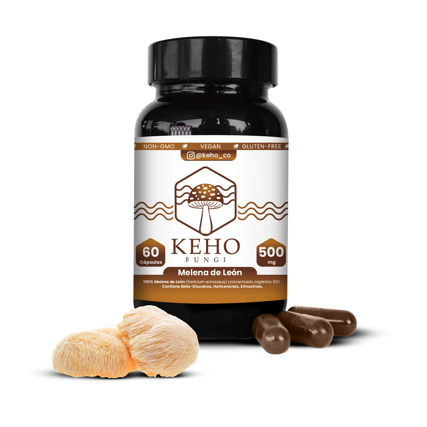 Melena de León Concentrado en Cápsulas