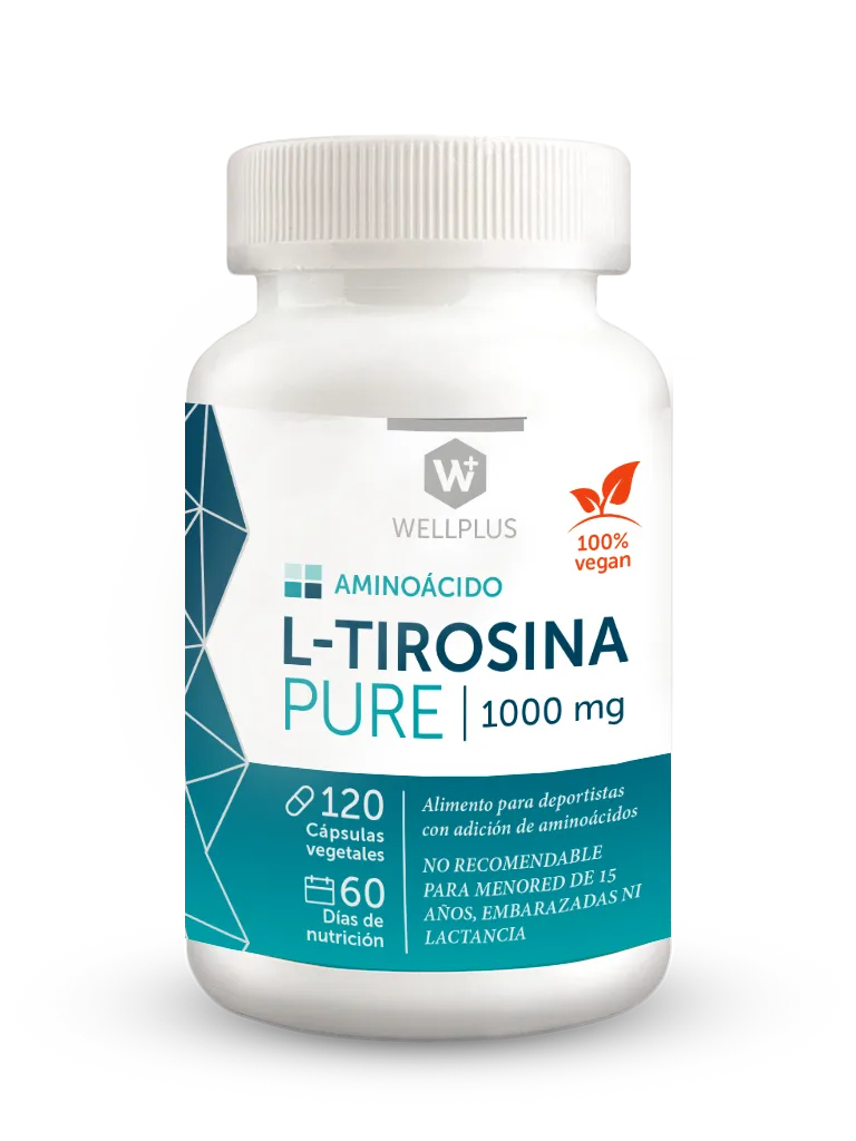 L-Tirosina Pure 120 cápsulas