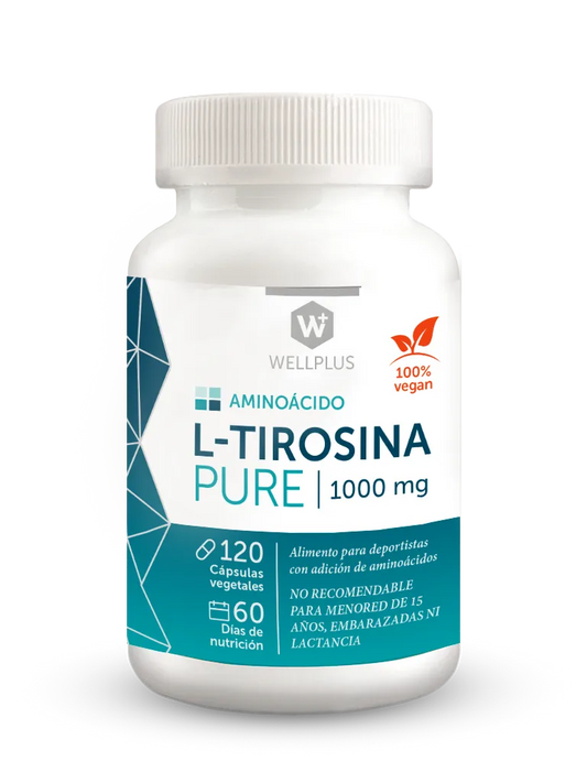 L-Tirosina Pure 120 cápsulas