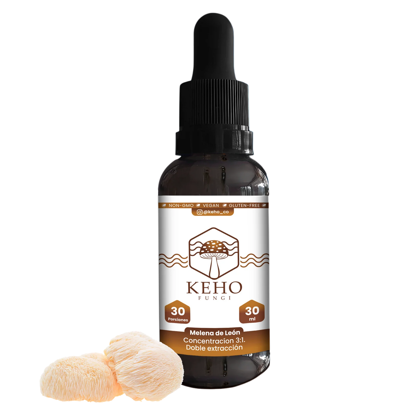 Melena de León Doble Extracto en Gotas 3:1