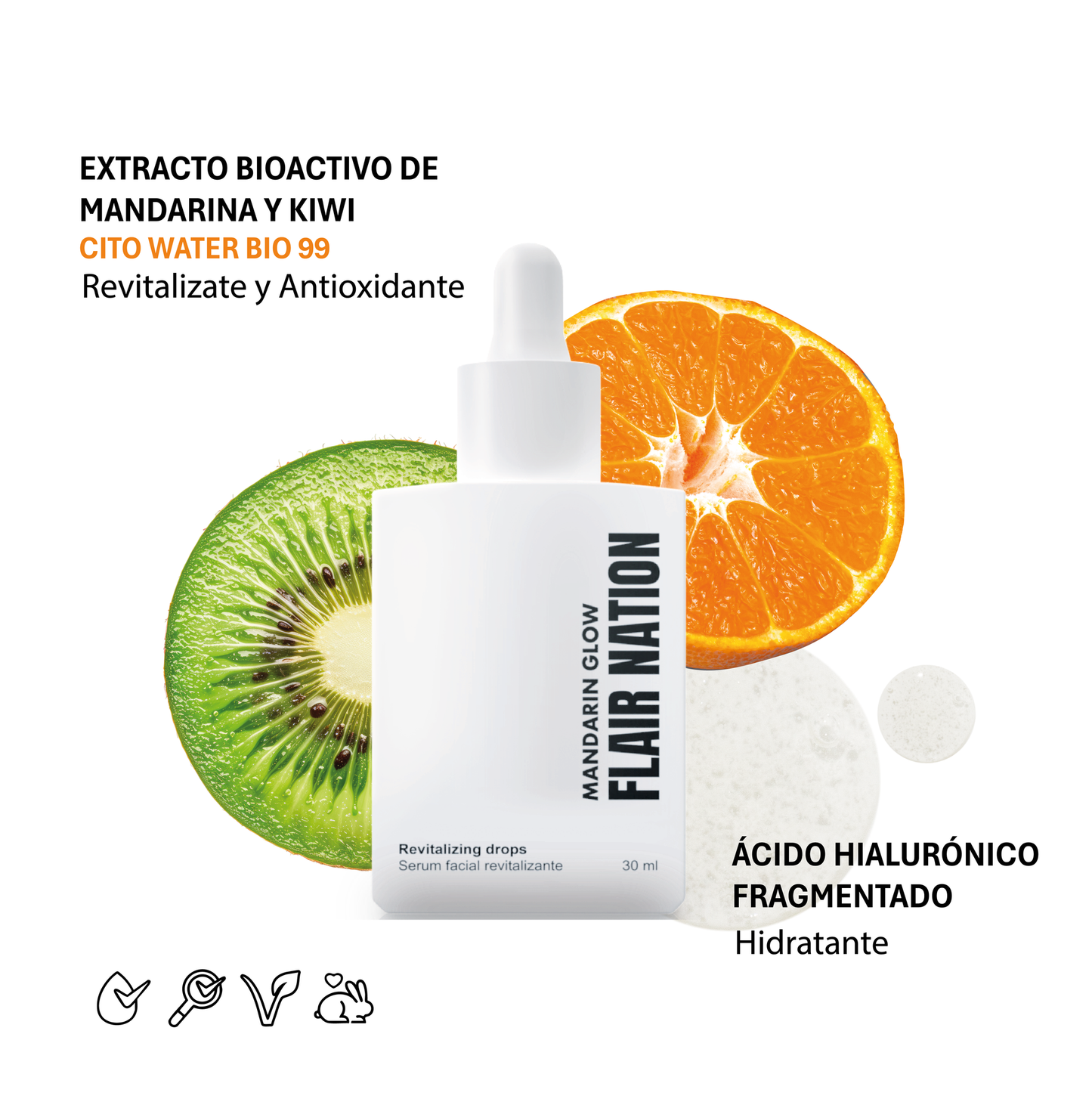 Mandarin Glow - Serum Revitalizante  30ml