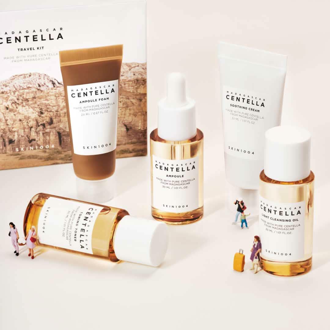 Madagascar Centella Travel Kit