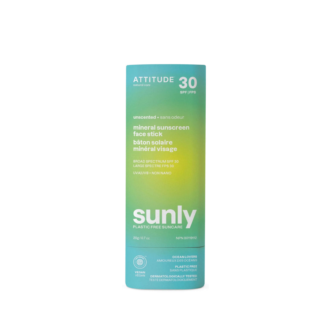 Attitude Oceanly Mineral Sunscreen Face Stick