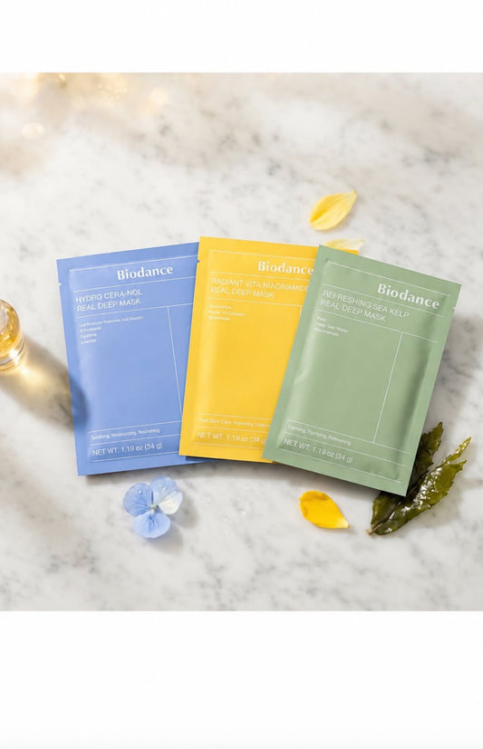 Pack 3 Mascarillas HydroGel (Refrescante, Radiante, Hidratante)
