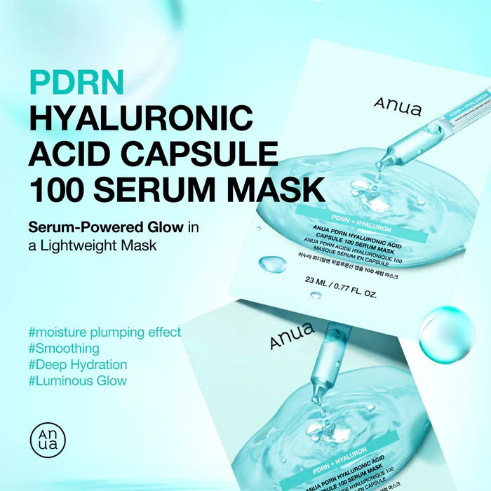Hyaluronic Acid 100 Sheet Mask 1 pieza