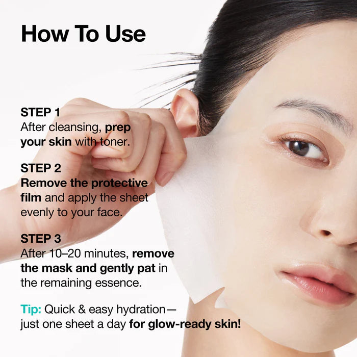 Hyaluronic Acid 100 Sheet Mask 1 pieza