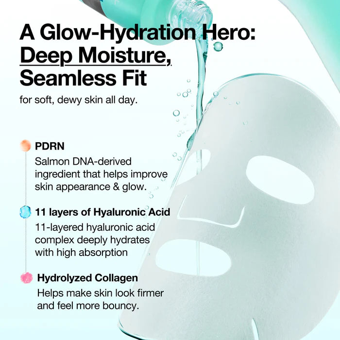 Hyaluronic Acid 100 Sheet Mask 1 pieza