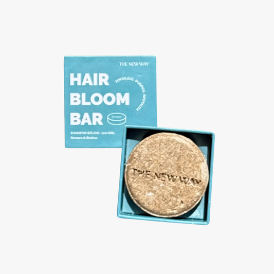 Hair Bloom Bar — Shampoo Sólido de Romero & Biotina 100gr