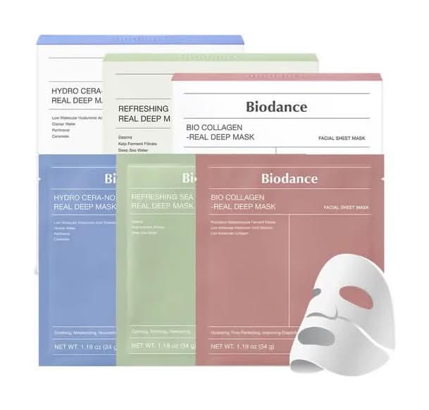 Pack 3 Mascarillas HydroGel (Hidratante, Colágeno y Refrescante)