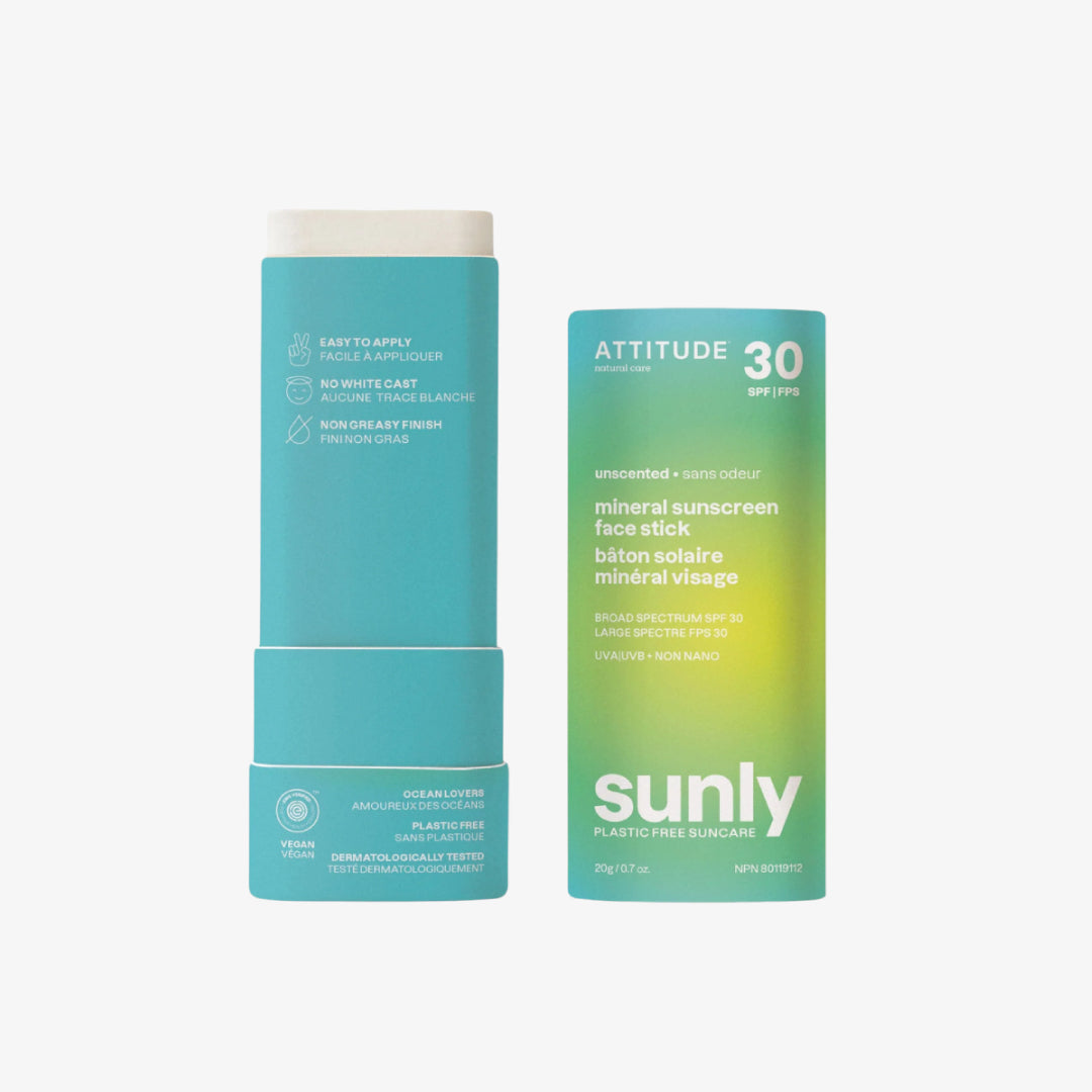 Attitude Oceanly Mineral Sunscreen Face Stick