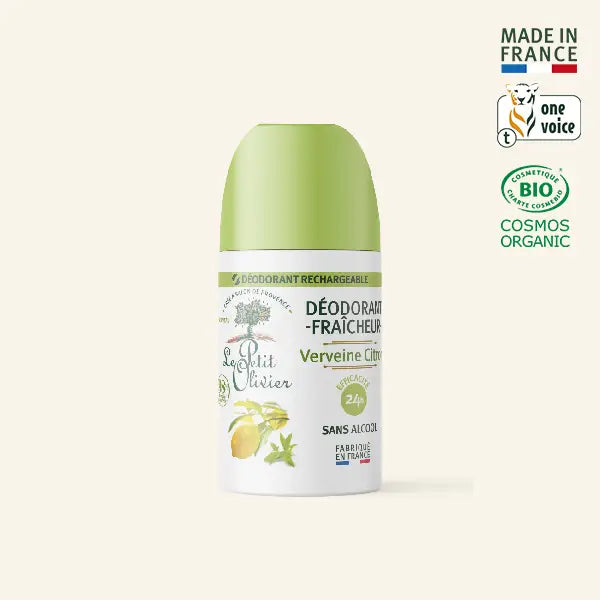 Desodorante Verbena Limón – Roll-On Le Petit Olivier