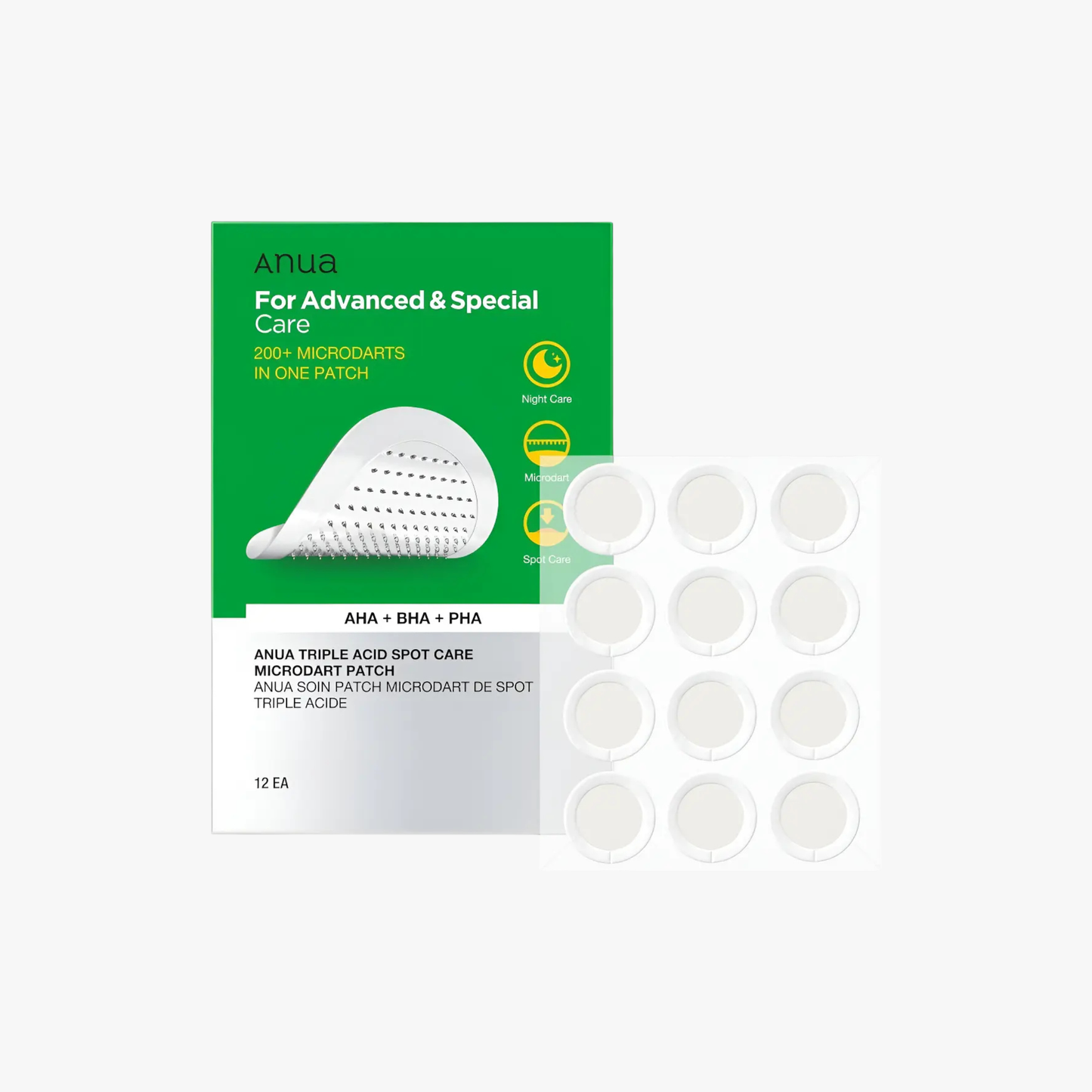 Microdart Patch 12 pzs Parche Antiacné