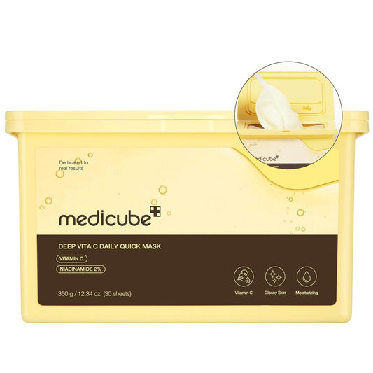 Deep Vita C Daily Quick Mask -Mascarillas de Tela x 30 piezas