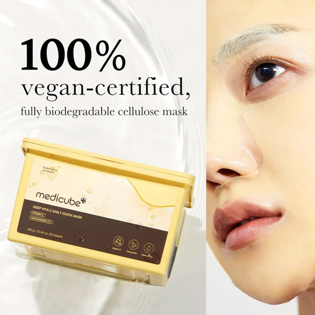 Deep Vita C Daily Quick Mask -Mascarillas de Tela x 30 piezas