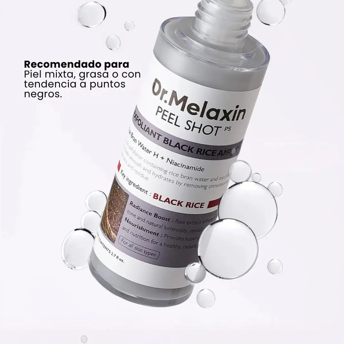 Peel Shot Exfoliating Black Rice Ampoule 80 ml