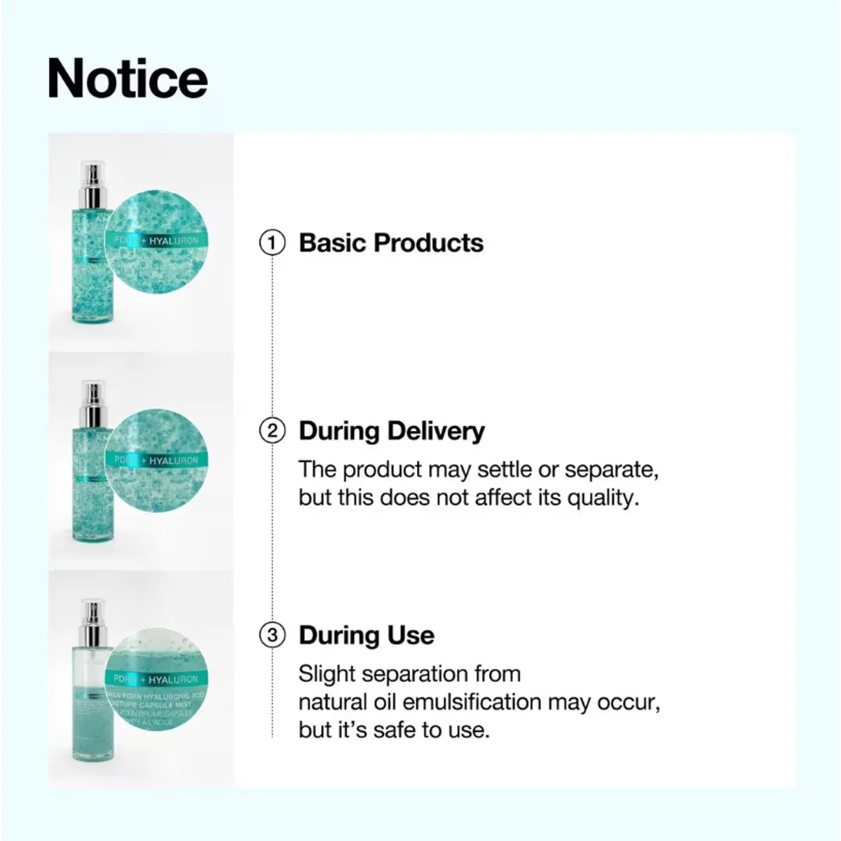 PDRN Hyaluron Hyaluronic Acid Hidrating  Capsule Mist 100ml
